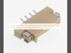 Alinta 1,0 mm de hauteur de contact double face FPC connecteur SMT H1.5 mm pour l'application informatique